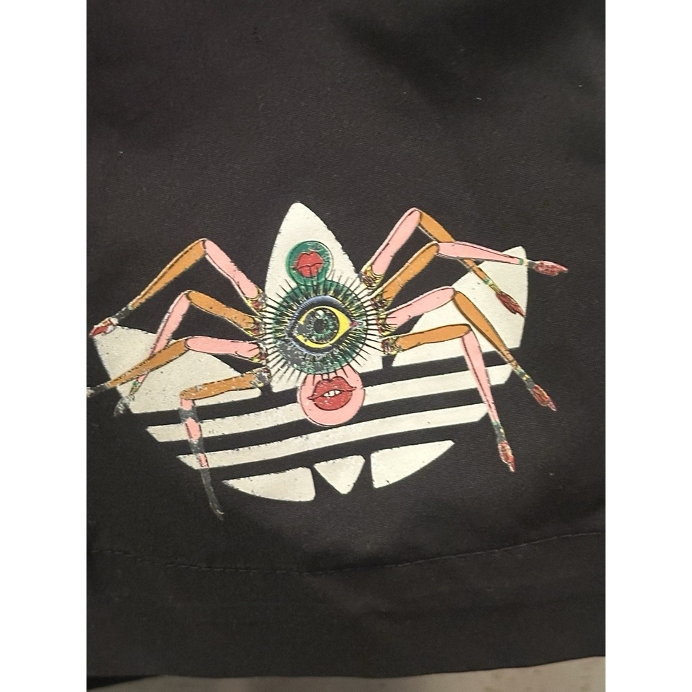 Adidas Limited Edition Short-Rare Embroidered Eye Patch Artist Collab (Tomaami) - Picture 14 of 16
